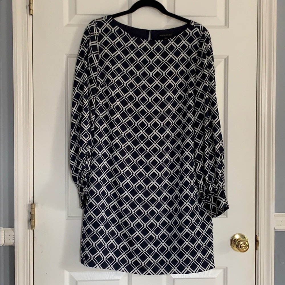 Banana Republic “Poet-Sleeved” Shift Dress